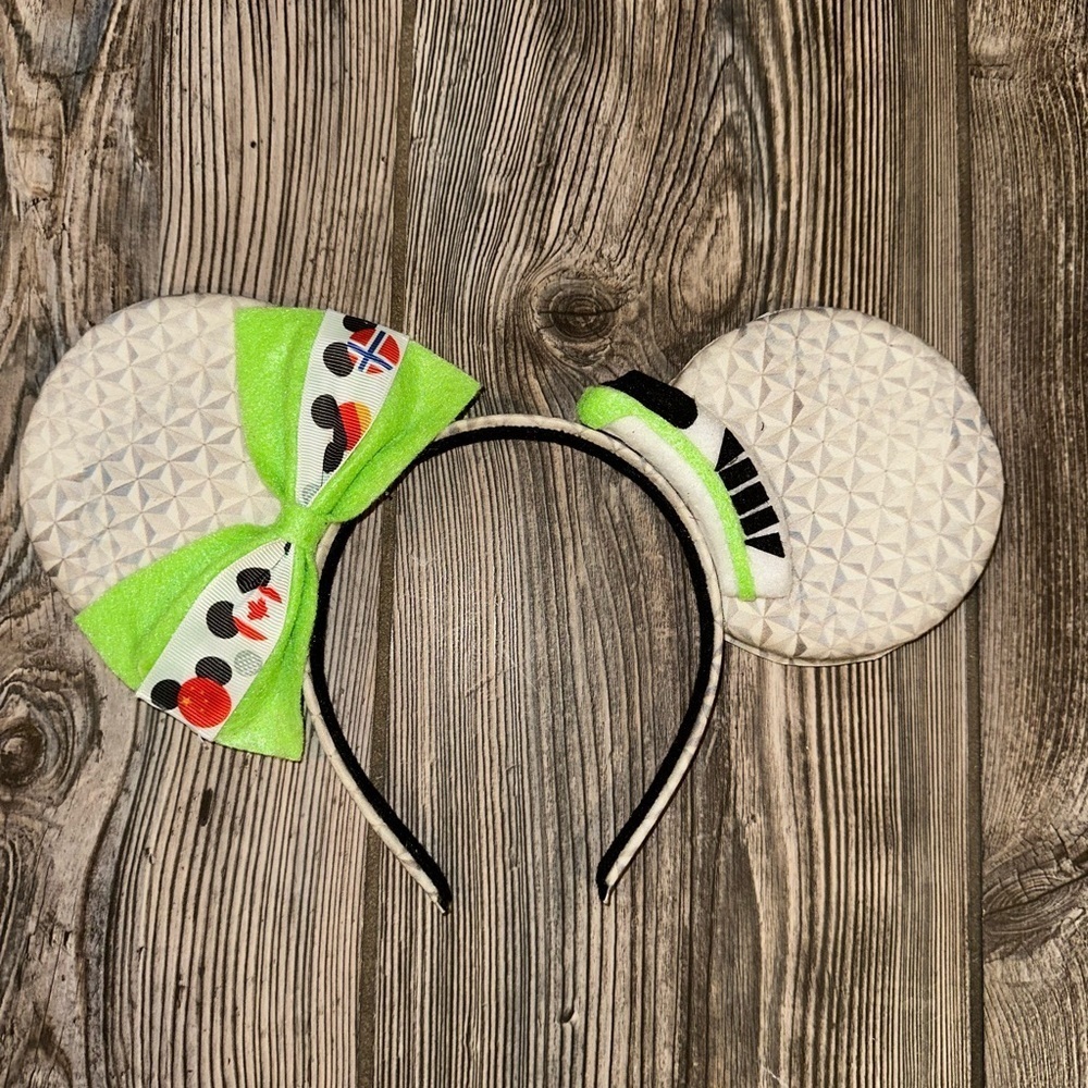 Disney Epcot Monorail Countries Mickey Mouse Ears Handmade 
Soft Comfortable …